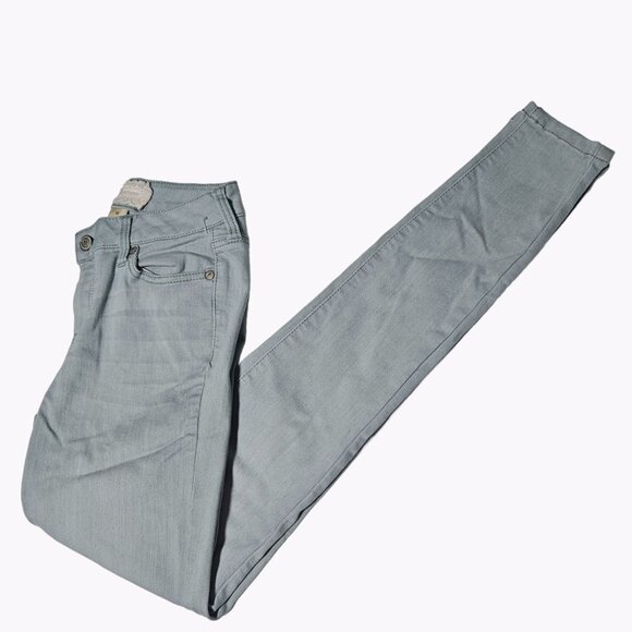 Altar'd State Jeans Womens Size 3 Skinny Low Rise Light Wash Denim Pants Juniors - Picture 1 of 5